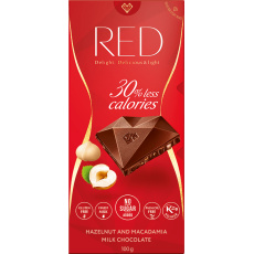 Red Delight Mliečna čokoláda s orieškami 35% 100 g