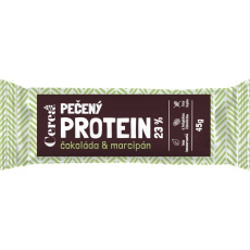 Organická proteínová tyčinka - čokoláda a marcipán 45g