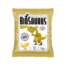 Bio Biosaurus chipsy so syrom 15g
