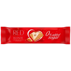 Red Delight Blonde karamelizovaná biela čokoláda 26 g