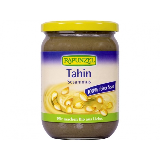 Bio Tahini - 100%-ná sezamová pasta bez soli 500g