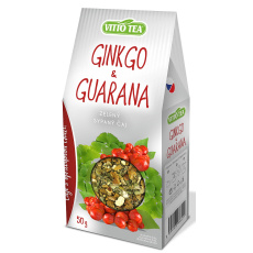 Zelený sypaný čaj GINKGO & GUARANA 50g