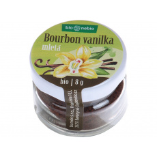 Organická Bourbon vanilka mletá 8g