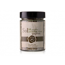 Morská hrubá stonská soľ s bylinkami a korením 300 g
