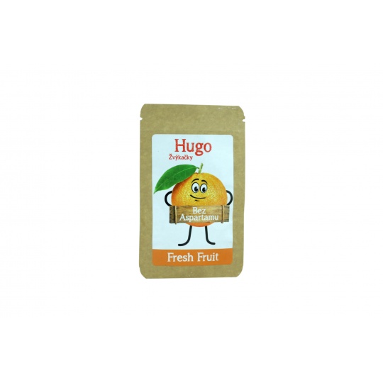 Žuvačky Fresh Fruit bez aspartámu - Hugo 45g