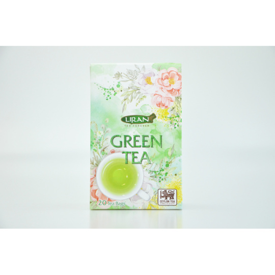 Čaj zelený cejlónsky-Liran 20x1,5g