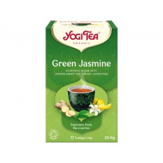 Organický zelený jazmínový čaj Yogi 17 x 1,8 g