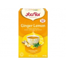 Organický zázvorovo-citrónový čaj Yogi 17 x 1,8 g