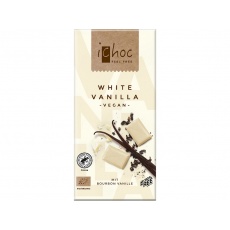 Organická biela čokoláda s vanilkou iChoc 80 g