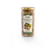 Olivy plnené mandľami 240g